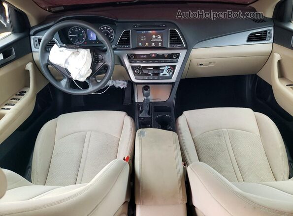 5NPE24AF7GH402153 2016 HYUNDAI SONATA Red Dashboard view