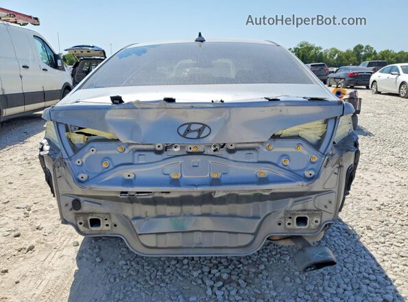 5NPE24AF7HH445392 2017 HYUNDAI SONATA Silver Հետևի տեսք