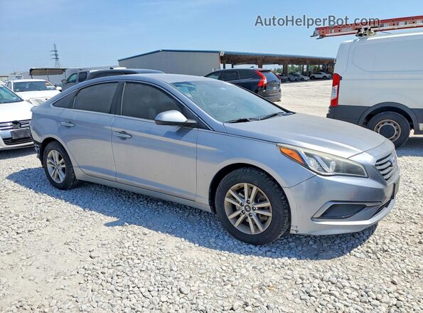5NPE24AF7HH445392 2017 HYUNDAI SONATA Silver Առջևի աջ