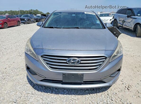 5NPE24AF7HH445392 2017 HYUNDAI SONATA Silver Դիմացի տեսք