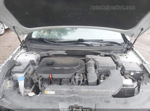 5NPE24AF7HH461690 2017 HYUNDAI SONATA Silver Вид ззаду