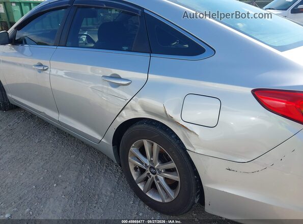 5NPE24AF7HH462161 2017 HYUNDAI SONATA Silver წინა ხედი