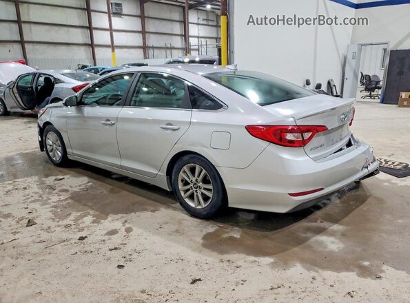 5NPE24AF7HH462967 2017 HYUNDAI SONATA Silver Trasero izquierdo