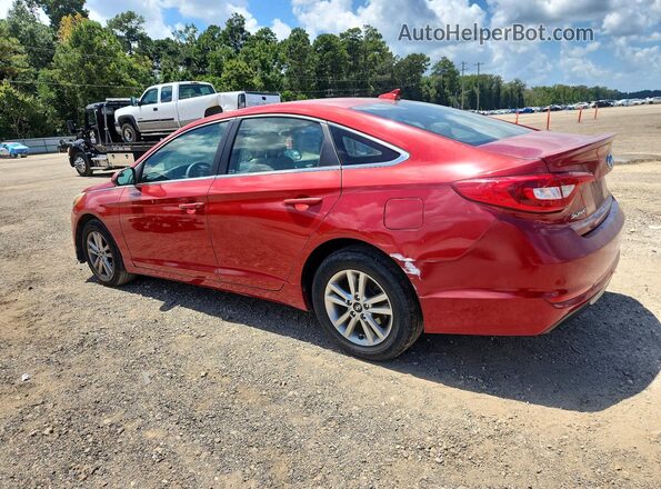 5NPE24AF7HH463696 2017 HYUNDAI SONATA Red უკანა მარცხენა