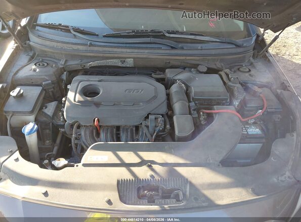 5NPE24AF7HH471085 2017 HYUNDAI SONATA Gray Հետևի տեսք