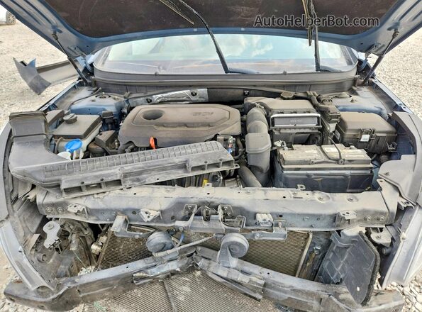 5NPE24AF7HH548926 2017 HYUNDAI SONATA Blue Սալոնի հետևի տեսք