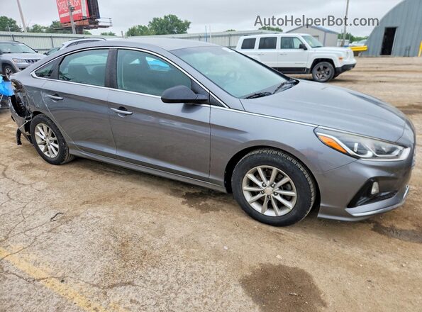 5NPE24AF7KH757610 2019 HYUNDAI SONATA Gray წინა მარჯვენა