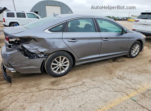 5NPE24AF7KH757610 2019 HYUNDAI SONATA Gray უკანა მარჯვენა