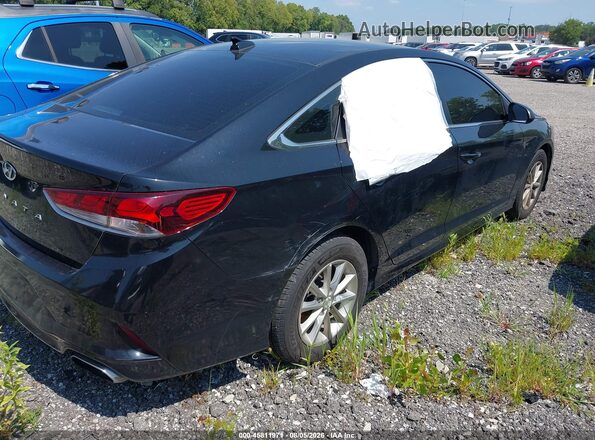 5NPE24AF7KH759552 2019 HYUNDAI SONATA Black Հետևի աջ