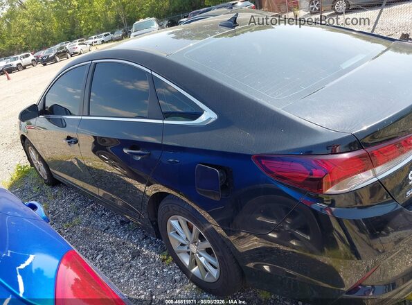 5NPE24AF7KH759552 2019 HYUNDAI SONATA Black Սալոնի 360 աստիճան տեսք