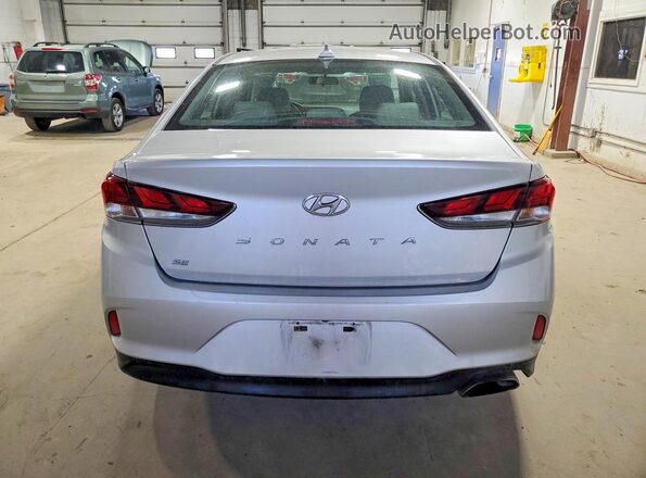 5NPE24AF7KH767697 2019 HYUNDAI SONATA Silver უკანა ხედი