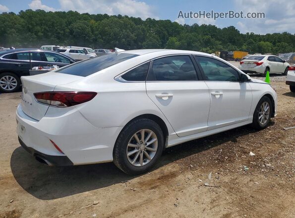 5NPE24AF7KH769143 2019 HYUNDAI SONATA White Rear right