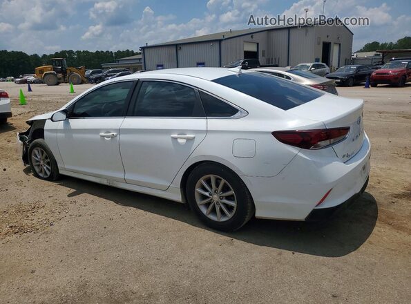 5NPE24AF7KH769143 2019 HYUNDAI SONATA White Rear left