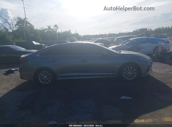 5NPE24AF7KH780062 2019 HYUNDAI SONATA Silver Вид щитка приладів