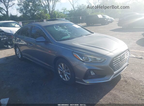 5NPE24AF7KH780062 2019 HYUNDAI SONATA Silver 