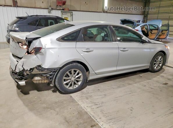 5NPE24AF7KH784242 2019 HYUNDAI SONATA Silver Հետևի աջ