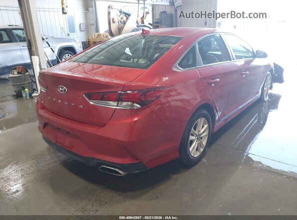 5NPE24AF7KH787786 2019 HYUNDAI SONATA Burgundy Rear right