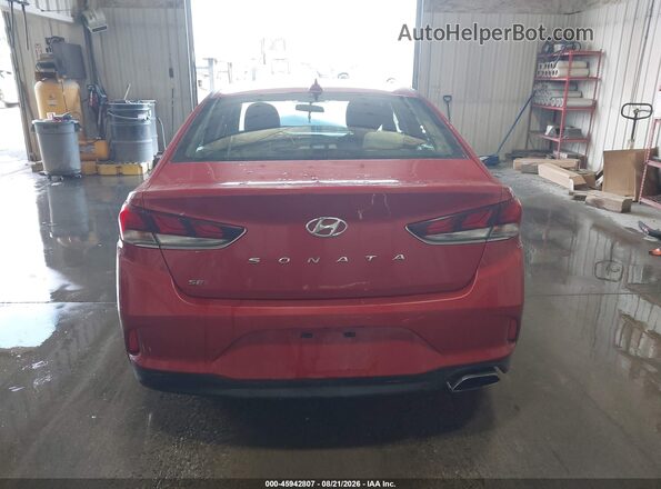 5NPE24AF7KH787786 2019 HYUNDAI SONATA Burgundy 