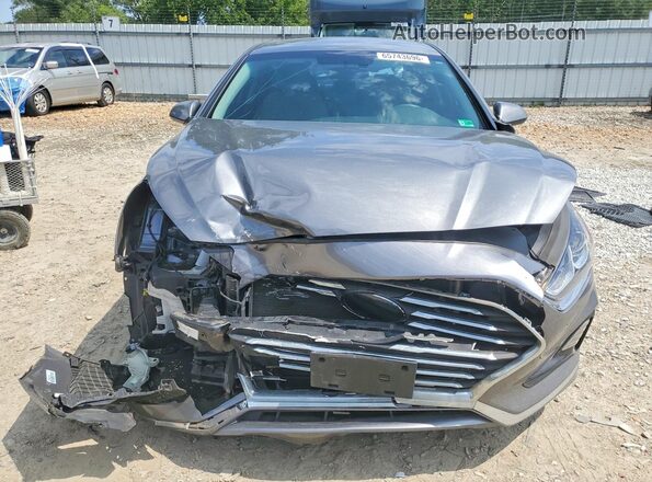 5NPE24AF7KH792860 2019 HYUNDAI SONATA Серый Вид спереди