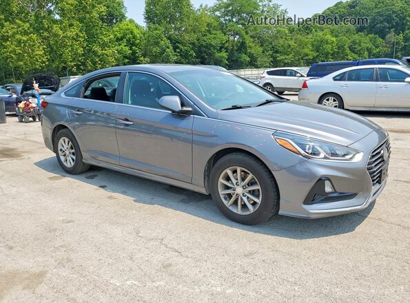 5NPE24AF7KH817126 2019 HYUNDAI SONATA Gray Przód prawy