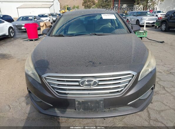 5NPE24AF8GH279883 2016 HYUNDAI SONATA Gray Widok z przodu