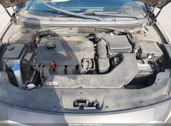 5NPE24AF8GH279883 2016 HYUNDAI SONATA Gray Widok z tyłu