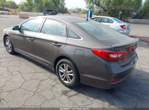 5NPE24AF8GH279883 2016 HYUNDAI SONATA Gray Tył lewy