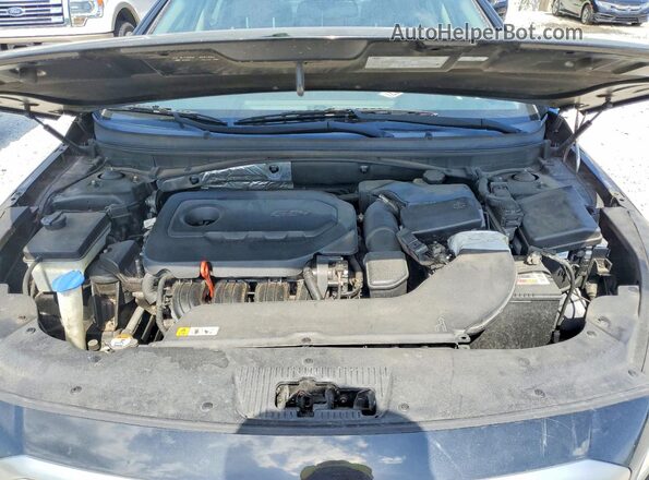 5NPE24AF8GH286753 2016 HYUNDAI SONATA Черный Вид подкапотного пространства
