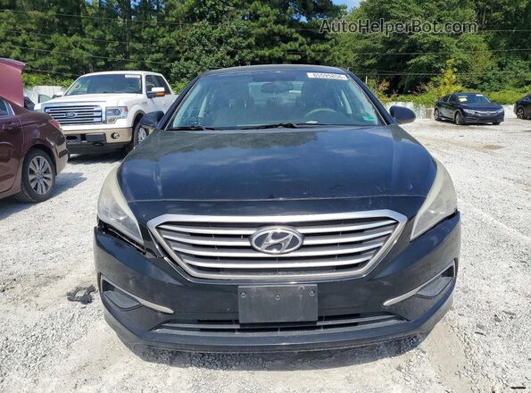5NPE24AF8GH286753 2016 HYUNDAI SONATA Черный Вид сзади