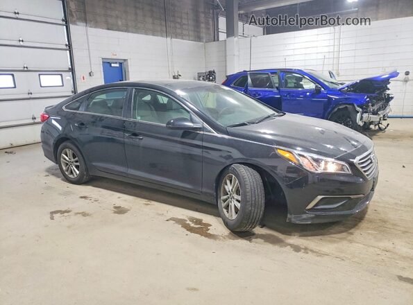 5NPE24AF8GH296134 2016 HYUNDAI SONATA Black Delantero derecho