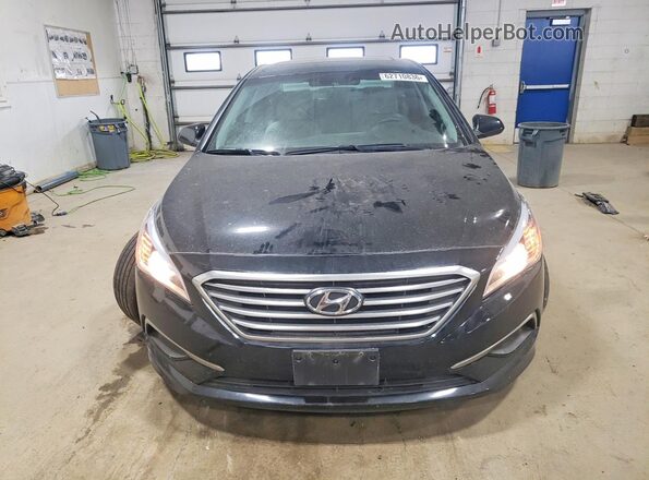 5NPE24AF8GH296134 2016 HYUNDAI SONATA Black Vista frontal