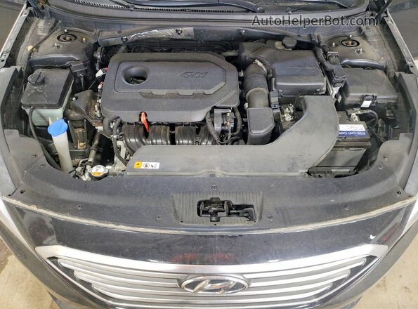 5NPE24AF8GH296134 2016 HYUNDAI SONATA Black Vista interior trasera