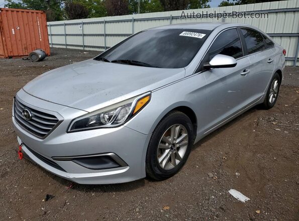 5NPE24AF8GH304135 2016 HYUNDAI SONATA Silver Задня ліва чверть