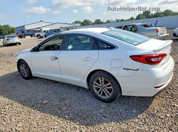 5NPE24AF8GH306984 2016 HYUNDAI SONATA White Trasero izquierdo