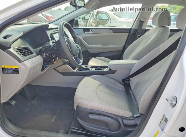 5NPE24AF8GH306984 2016 HYUNDAI SONATA White Vista interior delantera