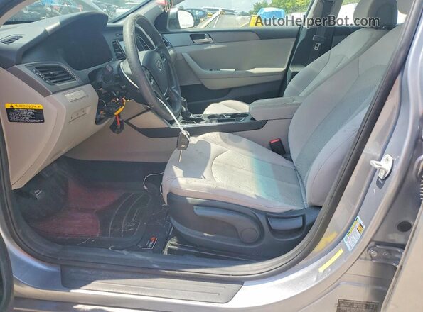 5NPE24AF8GH340035 2016 HYUNDAI SONATA Blue Սալոնի դիմացի տեսք