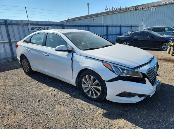 5NPE24AF8GH408916 2016 HYUNDAI SONATA White Առջևի աջ