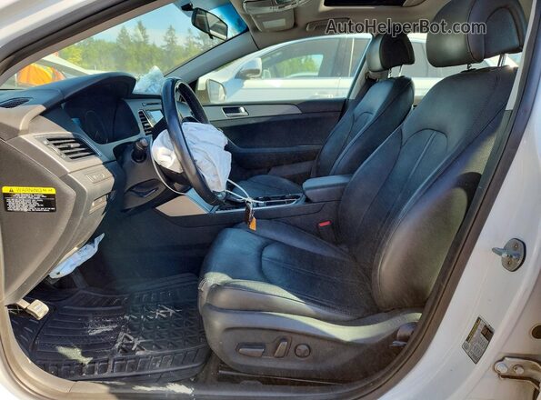 5NPE24AF8GH408916 2016 HYUNDAI SONATA White Սալոնի դիմացի տեսք