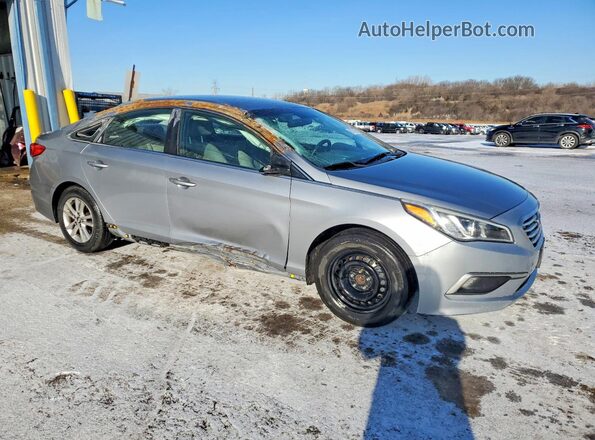 5NPE24AF8GH412710 2016 HYUNDAI SONATA Silver Przód prawy