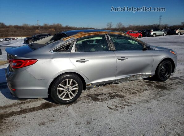 5NPE24AF8GH412710 2016 HYUNDAI SONATA Silver Tył prawy