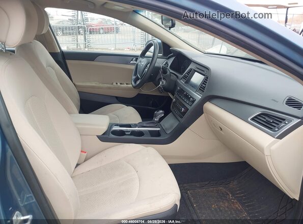 5NPE24AF8HH476912 2017 HYUNDAI SONATA Blue Սալոնի դիմացի տեսք