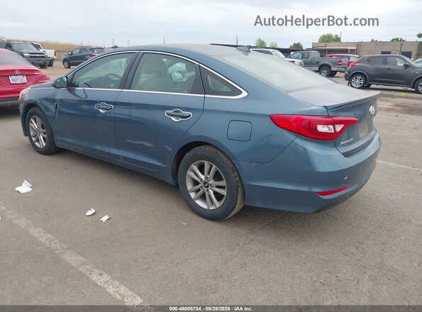 5NPE24AF8HH476912 2017 HYUNDAI SONATA Blue Հետևի ձախ