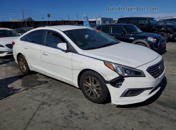 5NPE24AF8HH478823 2017 HYUNDAI SONATA White Առջևի աջ