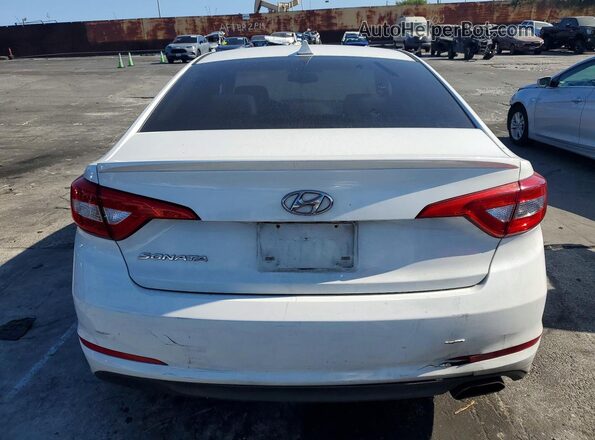 5NPE24AF8HH478823 2017 HYUNDAI SONATA White Հետևի տեսք