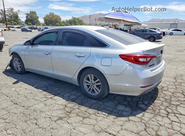 5NPE24AF8HH542133 2017 HYUNDAI SONATA Silver Trasero izquierdo