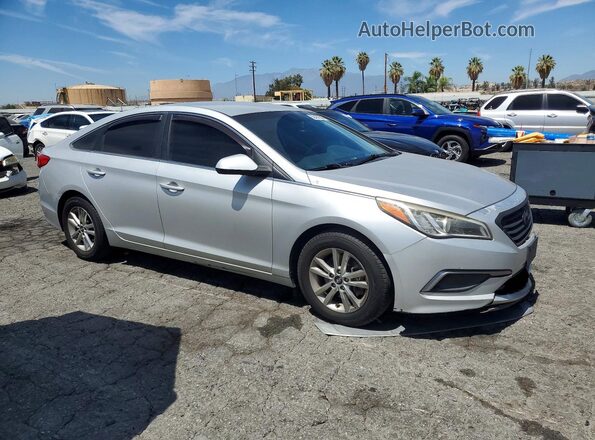 5NPE24AF8HH542133 2017 HYUNDAI SONATA Silver Delantero derecho