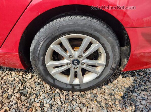 5NPE24AF8HH563239 2017 HYUNDAI SONATA Red 