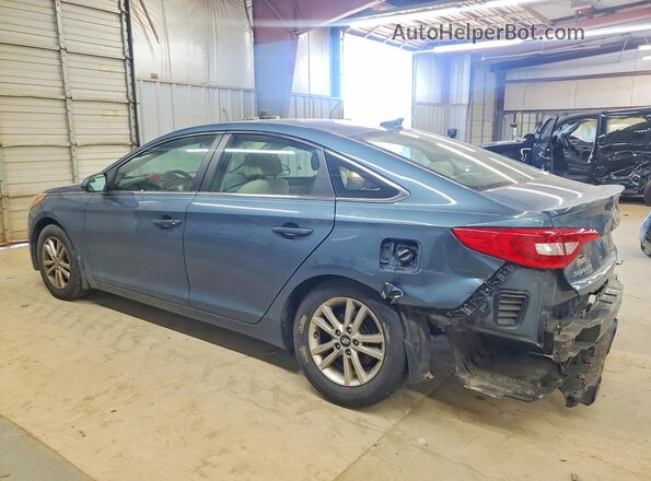 5NPE24AF8HH594832 2017 HYUNDAI SONATA Синий Задняя левая четверть