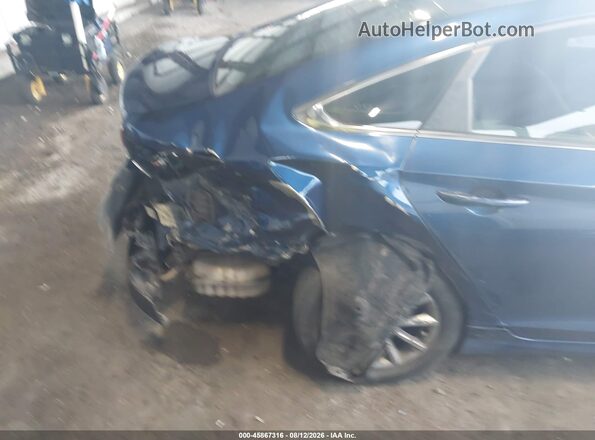 5NPE24AF8JH615216 2018 HYUNDAI SONATA Blue Vista frontal
