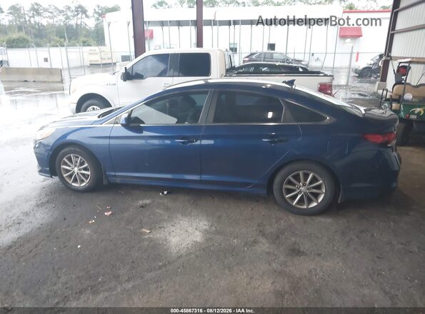 5NPE24AF8JH615216 2018 HYUNDAI SONATA Blue Vista interior de 360 grados